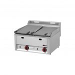 Grille pierre de lave à gaz modèle à poser 660x600x290mm