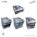 Grillade plaque inox 800