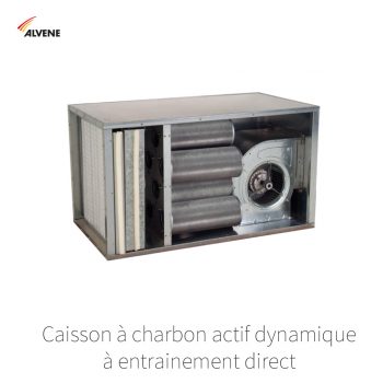 Caisson charbon actif dynamique