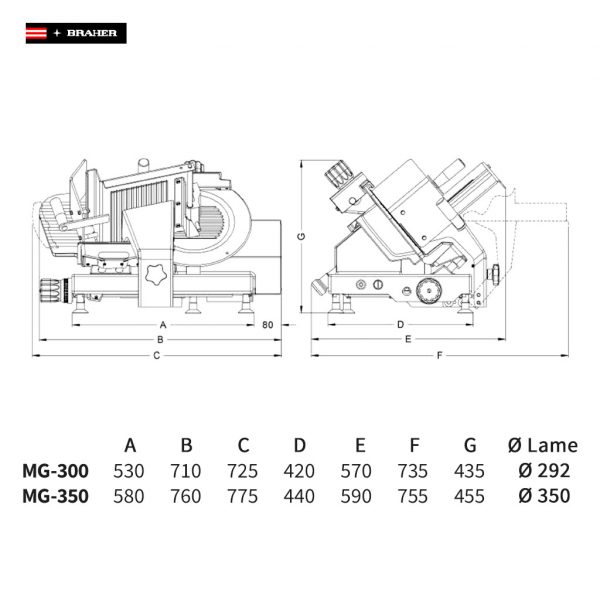 MG300 350 t